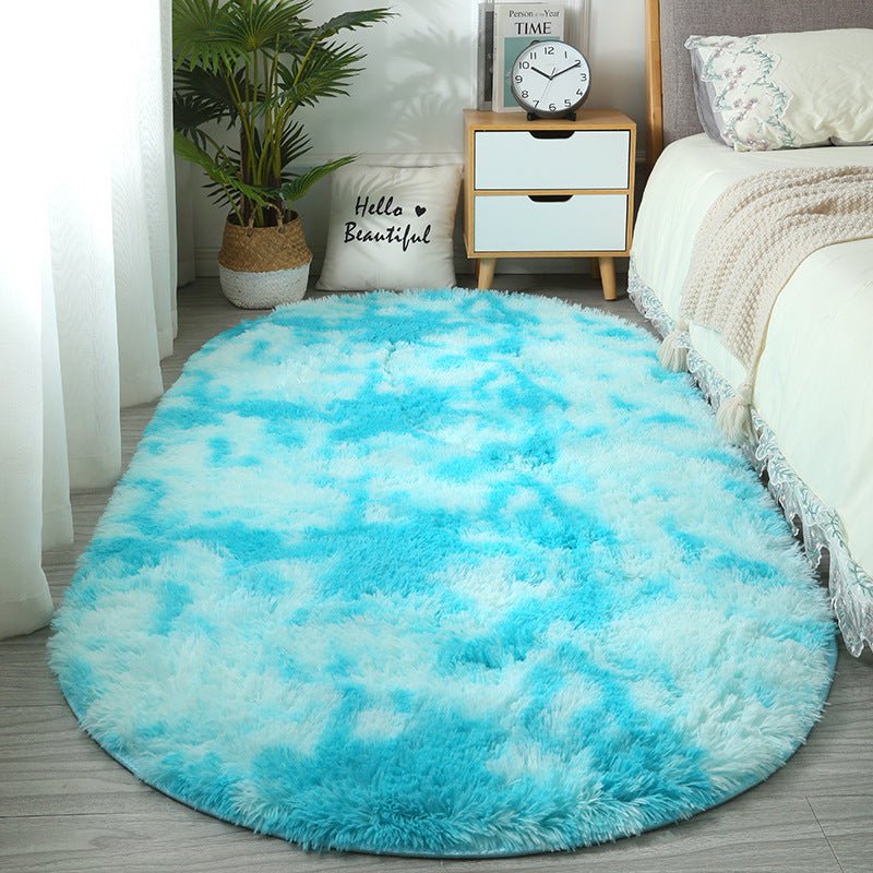 Cloud Oval Shag Rug - Nyxroom