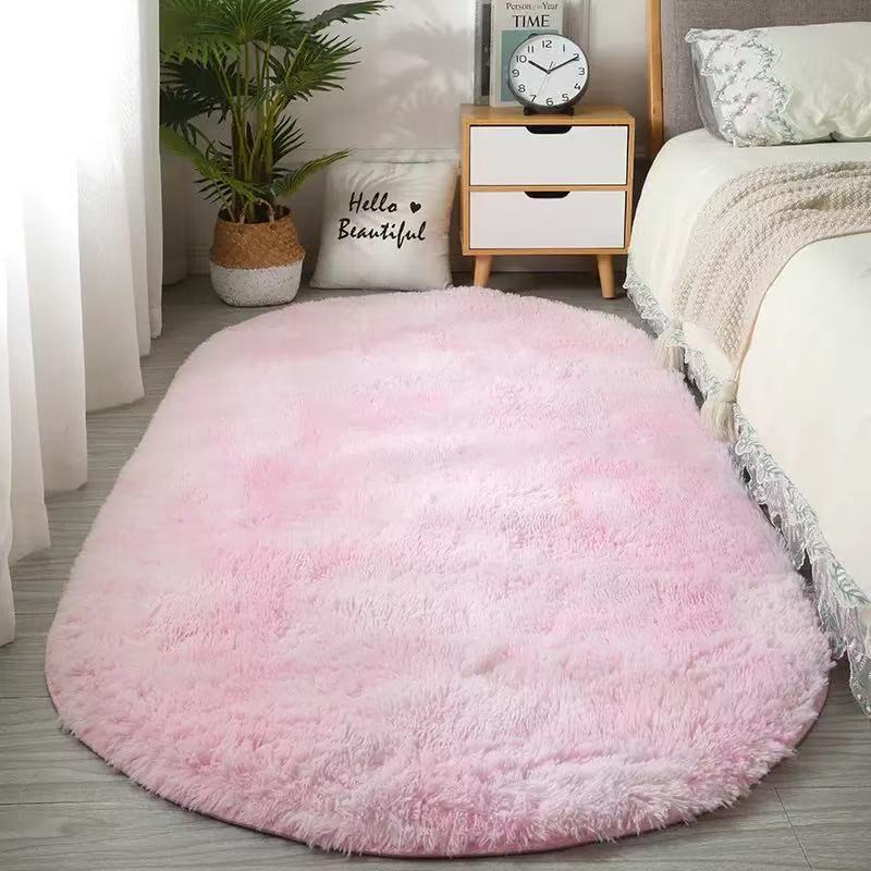 Cloud Oval Shag Rug - Nyxroom