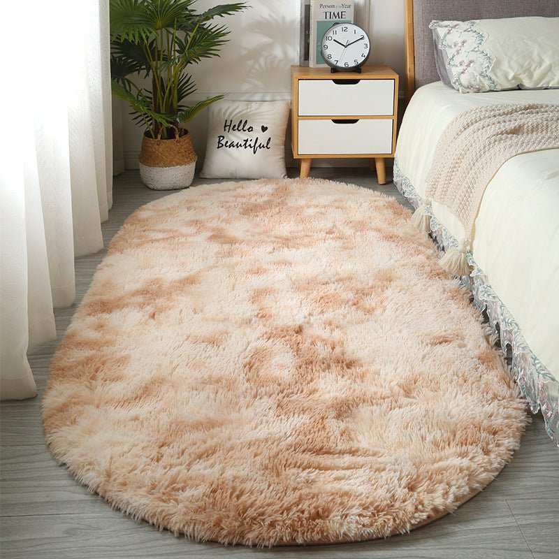 Cloud Oval Shag Rug - Nyxroom