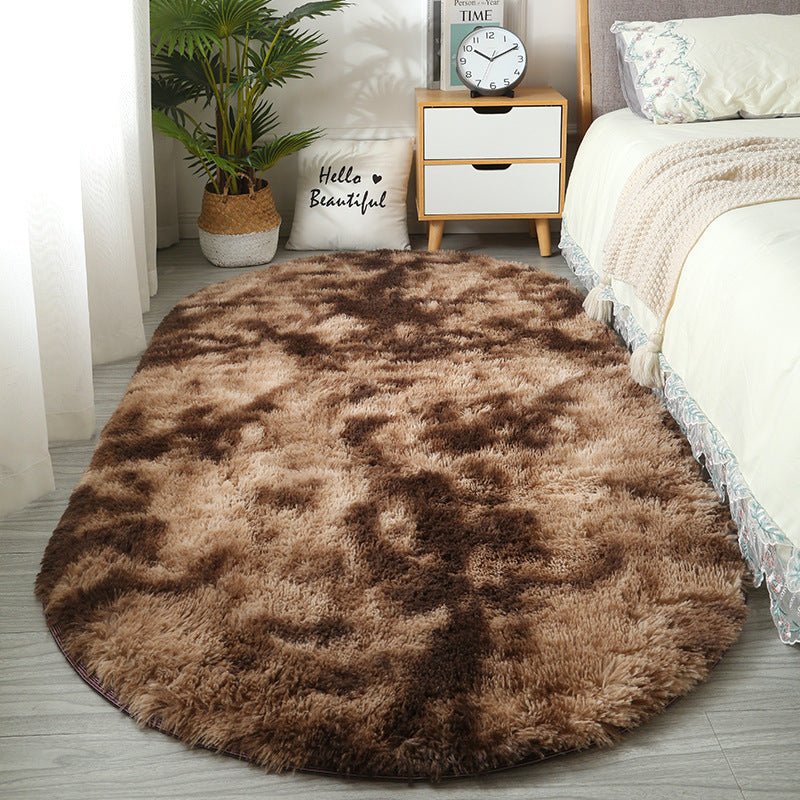 Cloud Oval Shag Rug - Nyxroom